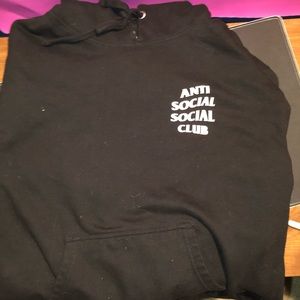 Anti social social club hoodie
